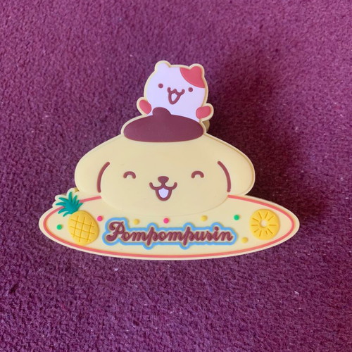 Sanrio Pompompurin μαγνητική μανταρίτσα σαν καινούργια