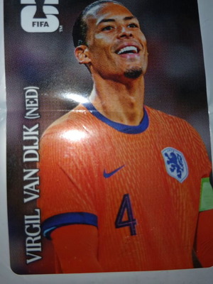 Virgil Van Dijk Sticker new from Coca-Cola