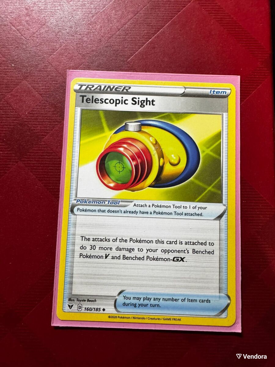 telescopic sight pokemon card value Buy (#203/185) (Secret) [SWSH04: Vivid Voltage]  Cargo Listed cards may have imperfections. Telescopic Sight (Secret) - SWSH04: