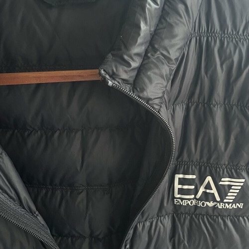 Emporio Armani Puffer Jacket blue, like new, size M