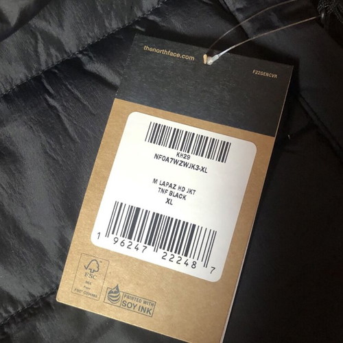 The North Face La Paz Hooded Jacket new, men's XL-2XL, black