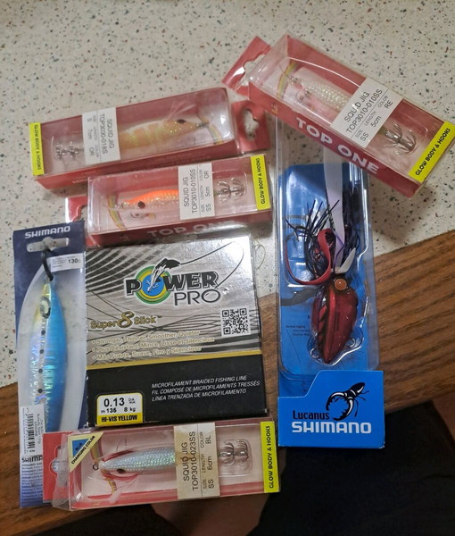 Shimano  jig,Lucanus,power pro