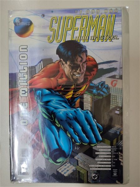  DC COMICS xenoglossa SUPERMAN: THE MAN OF STEEL  1,000,000