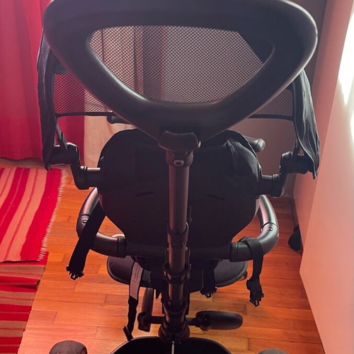 QPlay Rito Plus tricycle like new with UV protection and EVA foam wheels