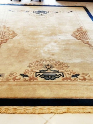 Wool rug Chinese style used with intricate patterns