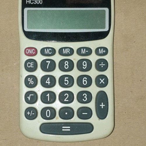 Aurora HC300 solar calculator used