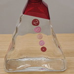Evian collectible bottle 1 liter like new