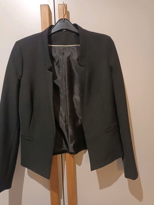 Italian short jacket like new, black, size S
