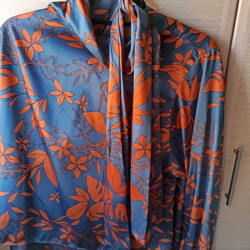 Zara Woman Blouse Large green like new