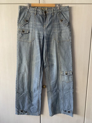 Karen Millen jeans used, XLarge, blue, flared
