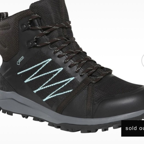 The North Face Fastpack II Mid GTX women's boots like new, size 38, black