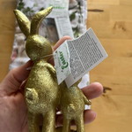 Gold decorative item with Easter theme new