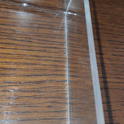 Plexiglass case for Slat back like new