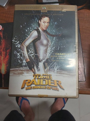 Tomb Raider Lara Croft DVD like new, high-quality adventure
