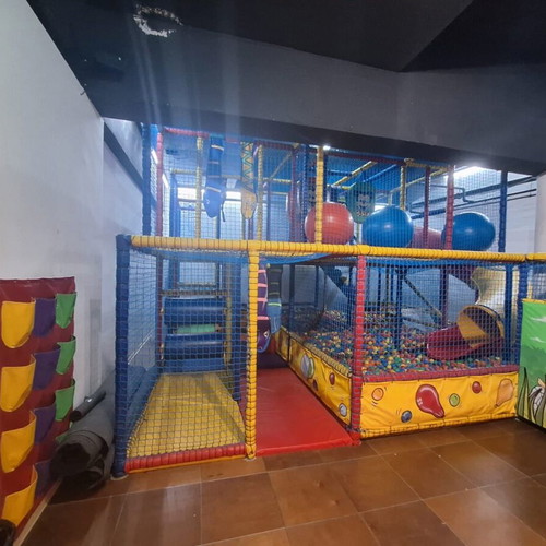 Kids Club Soft Playground used, complete indoor play structure with jungle theme