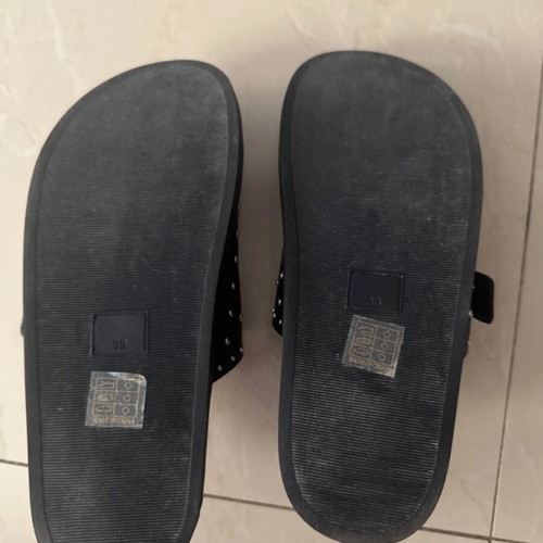 Mexx women's slippers like new, size 39, black
