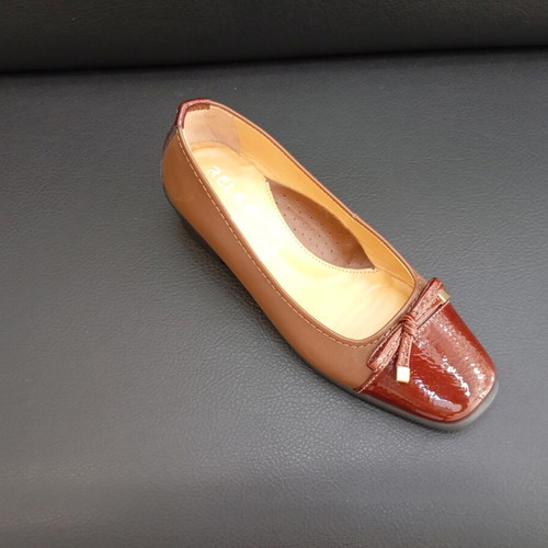 Relax Anatomic leather pumps size 36 new, brown, low heel
