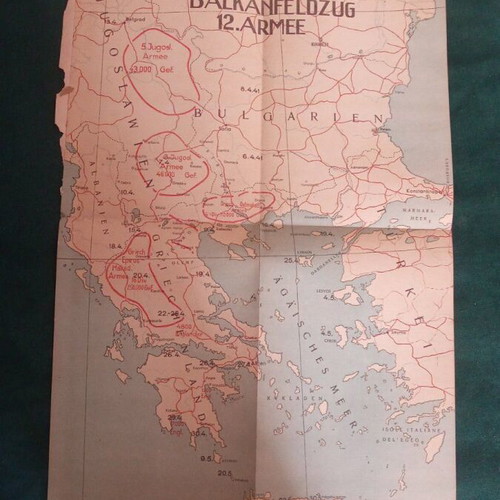 Von Serbien bis Kreta German Nazi propaganda book 1942