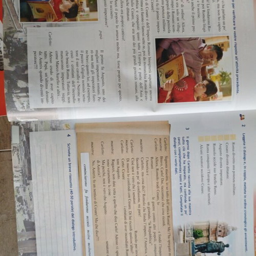 Set of 3 foreign language books Progetto Italiano Nuovo 2 Italian like new