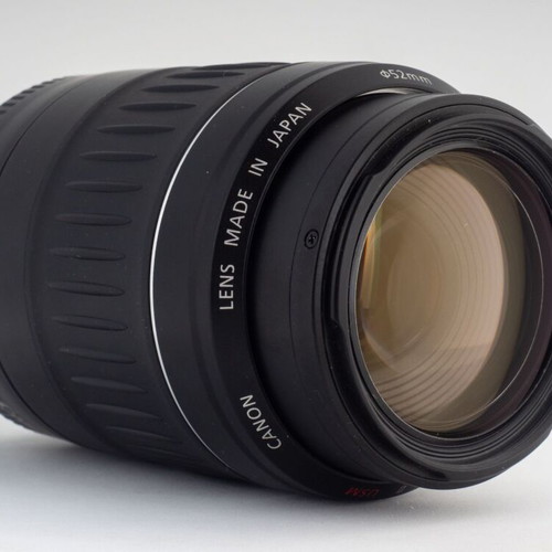 Canon EF 55-200mm f/4.5-5.6 II USM telephoto zoom lens with UV filter