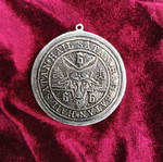 Baphomet Pendant new, silver