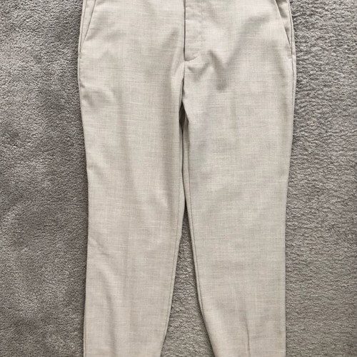 Zara women's pants like new, light gray, size S