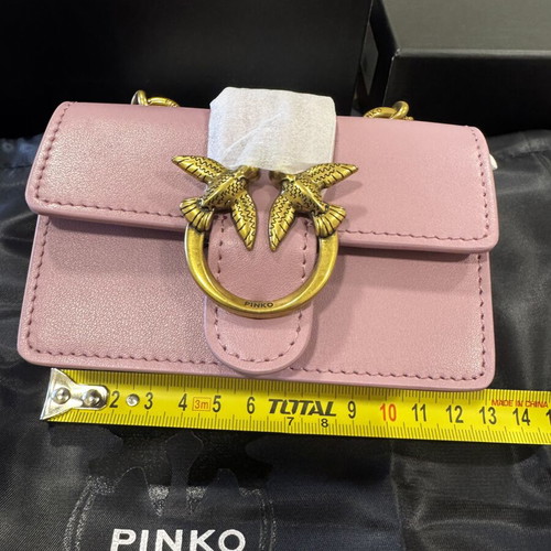 Pinko Love Mini Icon Simply Cl shoulder bag, pink Iris
