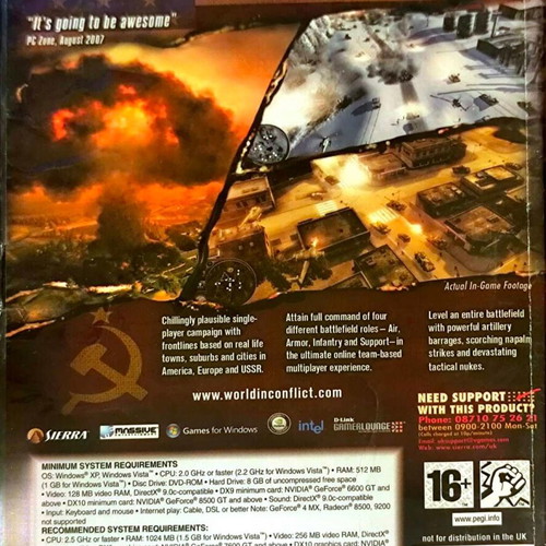 World in Conflict PC παιχνίδι μεταχειρισμένο, δράση στρατηγική