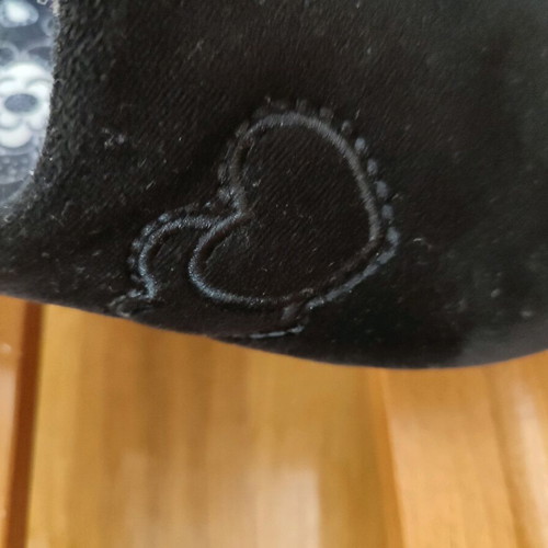 Parex velvet slippers used size 38 black