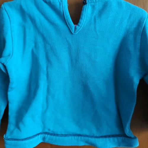 Zara pullover 98 cm like new, turquoise