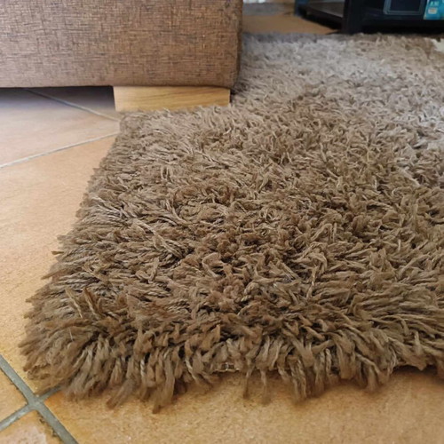 Biocarpet rug 3x2 like new in brown-beige-ecru shades