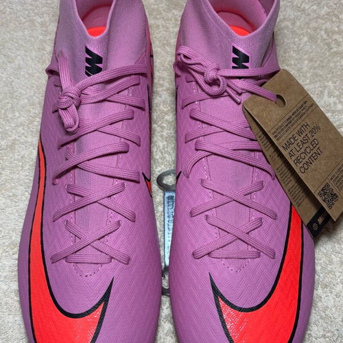 Nike Zoom Superfly 10 Academy SG-Pro Pink “Magic Flamingo” Football Boots – Brand New
