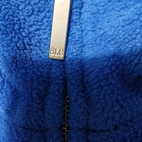Men's fleece shirt like new, blue, size S