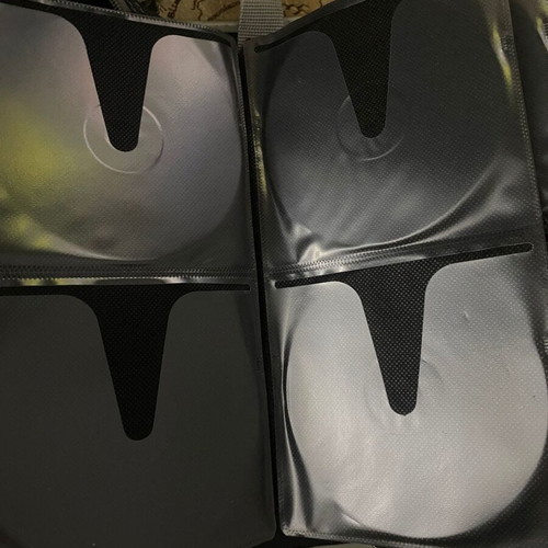 CD/DVD case used, 46 slots with zipper
