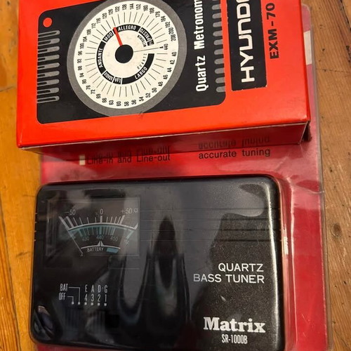 Bass set and metronome new