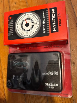 Bass set and metronome new
