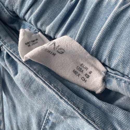 Mango pants like new, blue, straight fit, size S