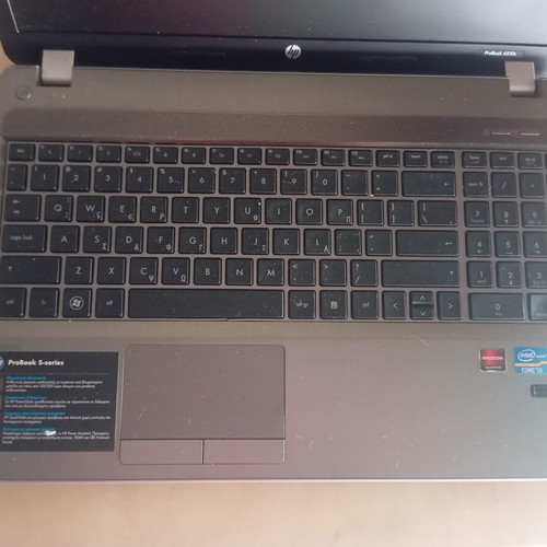 HP ProBook 4530s laptop used, Intel Core i5, 4GB RAM, 128GB SSD
