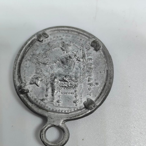 Pendant replica of ancient coin Alexander the Great 3.5cm like new