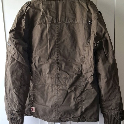 Biston men's jacket used, slightly waterproof, size L, dark khaki