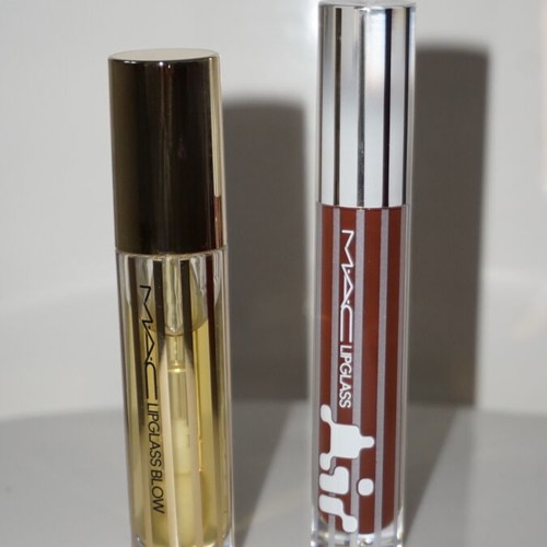 MAC Lipglass Gloss and Plumping Oil Set new, shades 229 Quality and Ginger Zinger