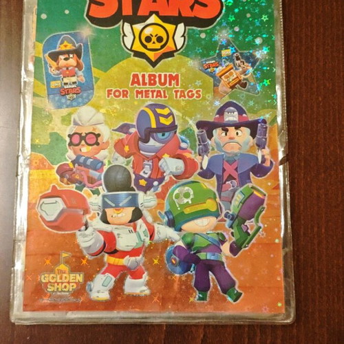 Brawl Stars metal tags used