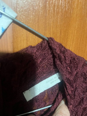 Φόρεμα Zara δαντέλα αφόρετο, μέγεθος Large