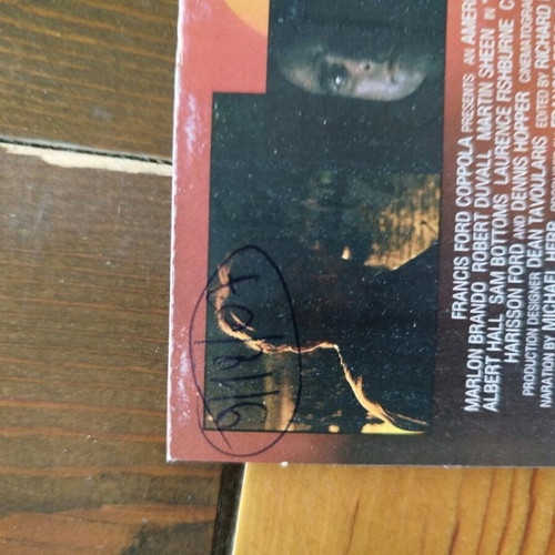 Apocalypse Now Redux DVD with Greek subtitles