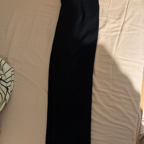 Black fabric pants Anel size M like new