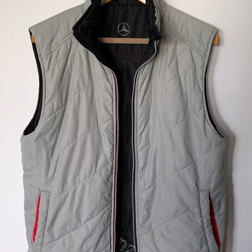 Mercedes Benz Motorsport Reversible Sleeveless Jacket size M like new