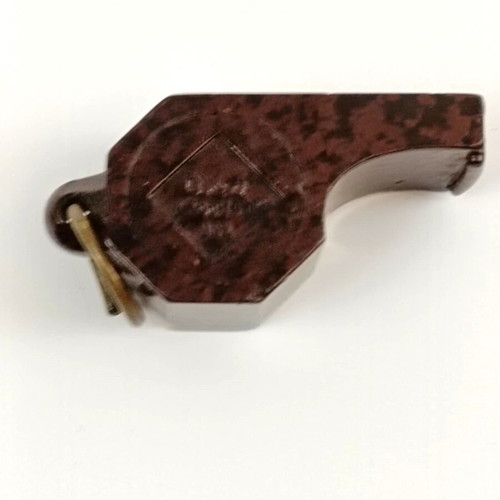 Signal Police whistle used, bakelite, 1940s