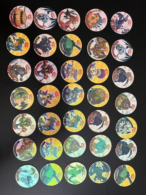Yugioh Duel Tazos used