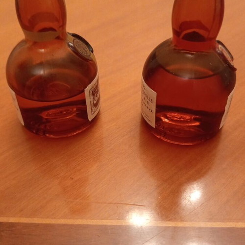 Grand Marnier vintage miniature set 2x 50ml sealed 1972 & 1973