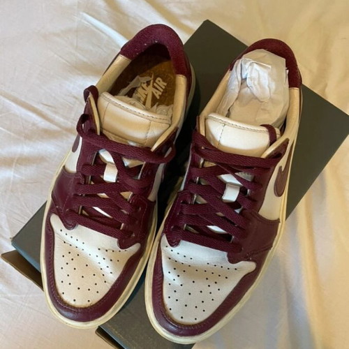 Nike Jordan sneakers used, size 39, white and red